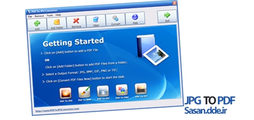 دانلودJPG To PDF Converter v2.2 نرم افزار تبدیل فرمت عکس بهPDF